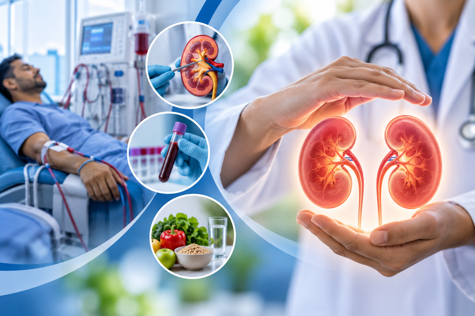 Patient consultation for chronic kidney disease management at Arunachala Hospital Kadapa
